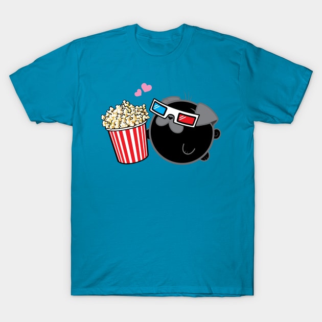 Poopy - 3D Glasses T-Shirt by Poopy_And_Doopy
